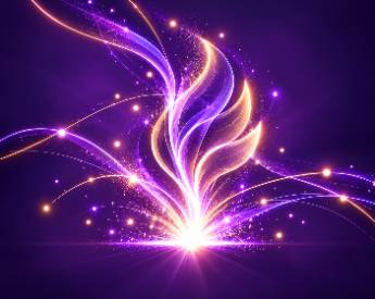lights in the form of a flame